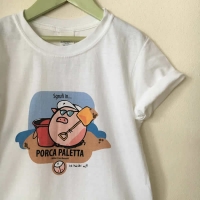 T-shirt Bambino PORCA PALETTA, i Tettini&reg;.